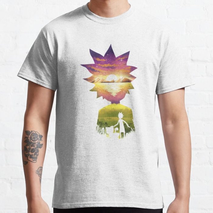 ssrcoclassic teemensfafafaca443f4786front altsquare product1000x1000.u1 4 - Rick And Morty Shop