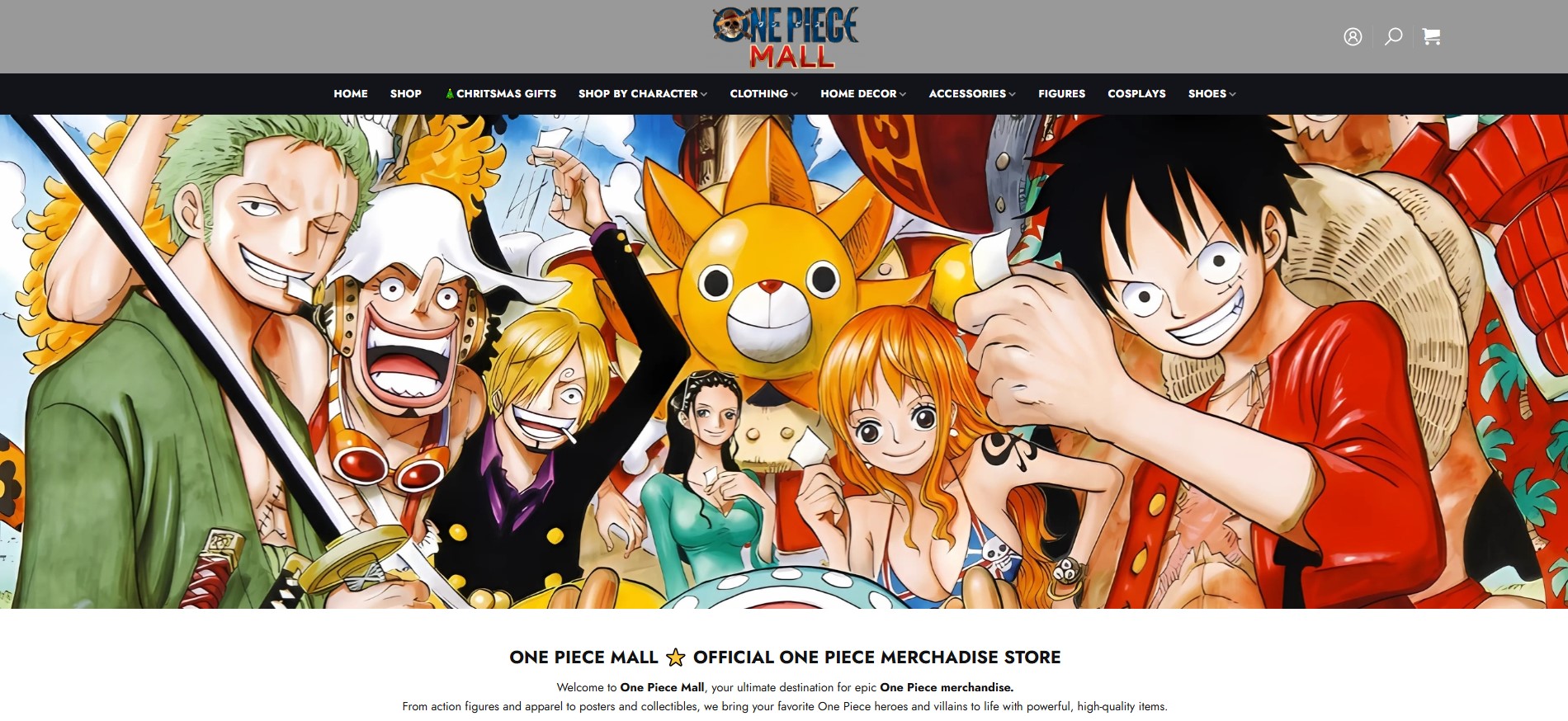One Piece mall Homepage - Rick And Morty Shop